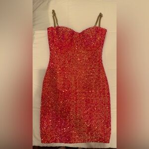 Nadine Merabi Lara Pink Dress